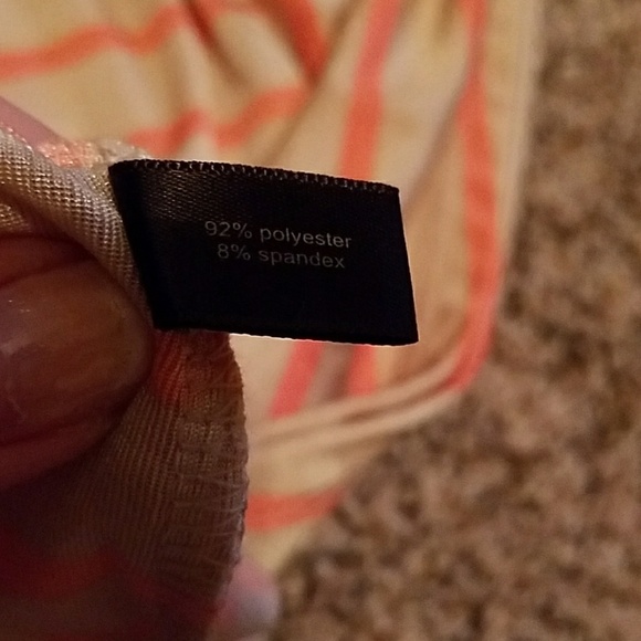 The Limited flutter sleeve striped silky Top size xs - Picture 4 of 4